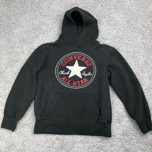 Converse Sweatshirt Boys Medium Chuck Taylor Casual Hoodie Grunge Basic Simple